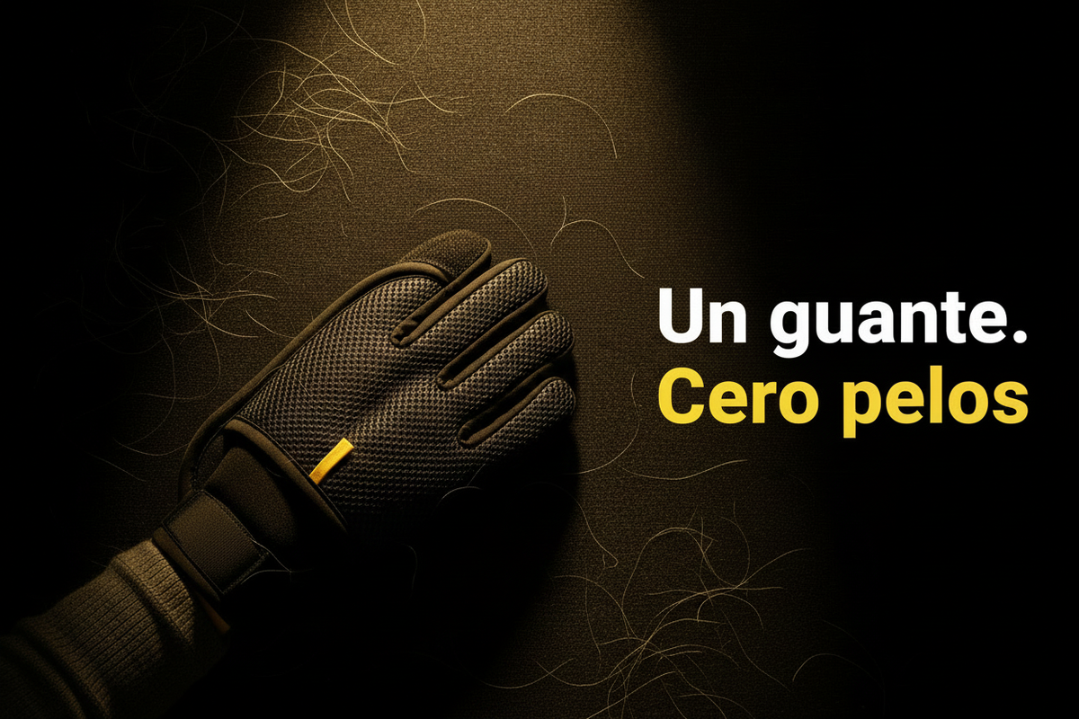 Un guante. Cero pelos — versión mejorada